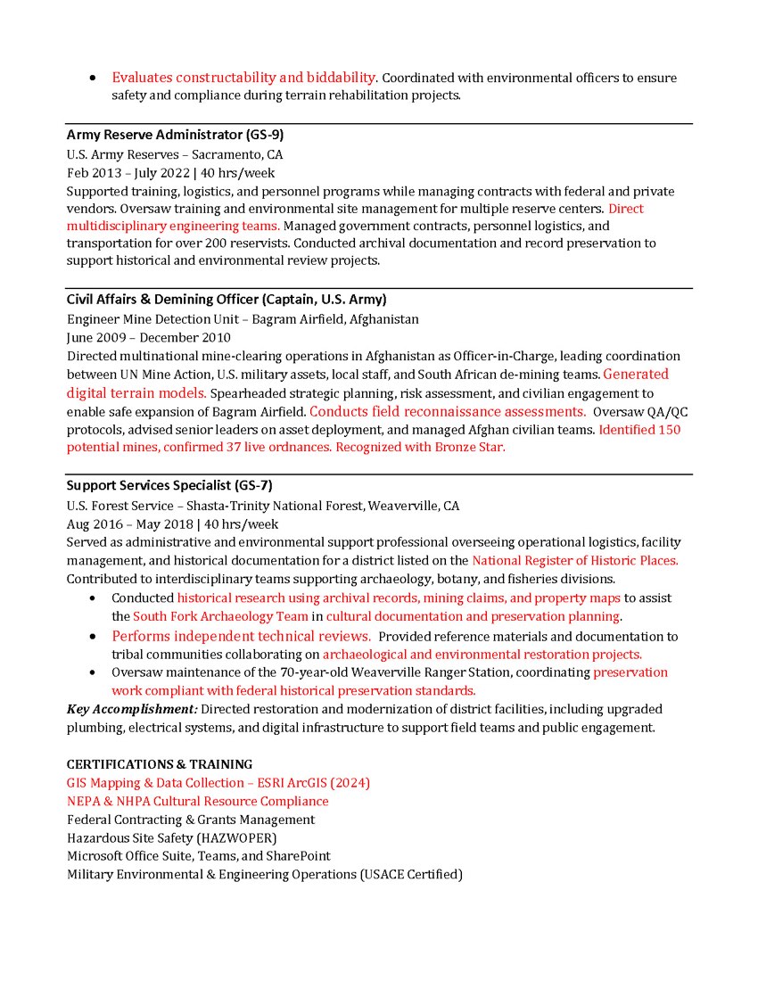 USAJOBS upload resume, page 2 of 2