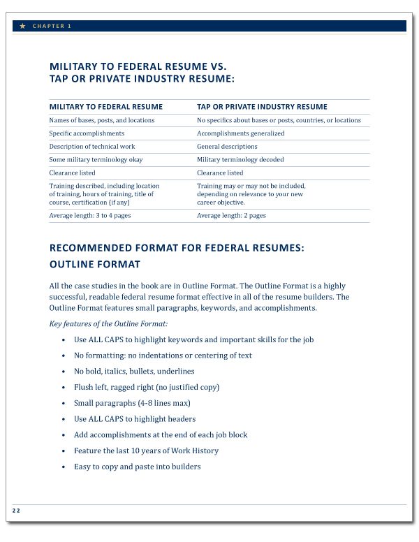 Military to Federal Career Guide, 2nd Edition, page 22