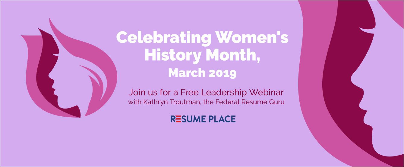 Womens History Month 2019 Blog Banner