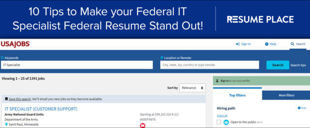 10 Tips IT Resume Blog Banner